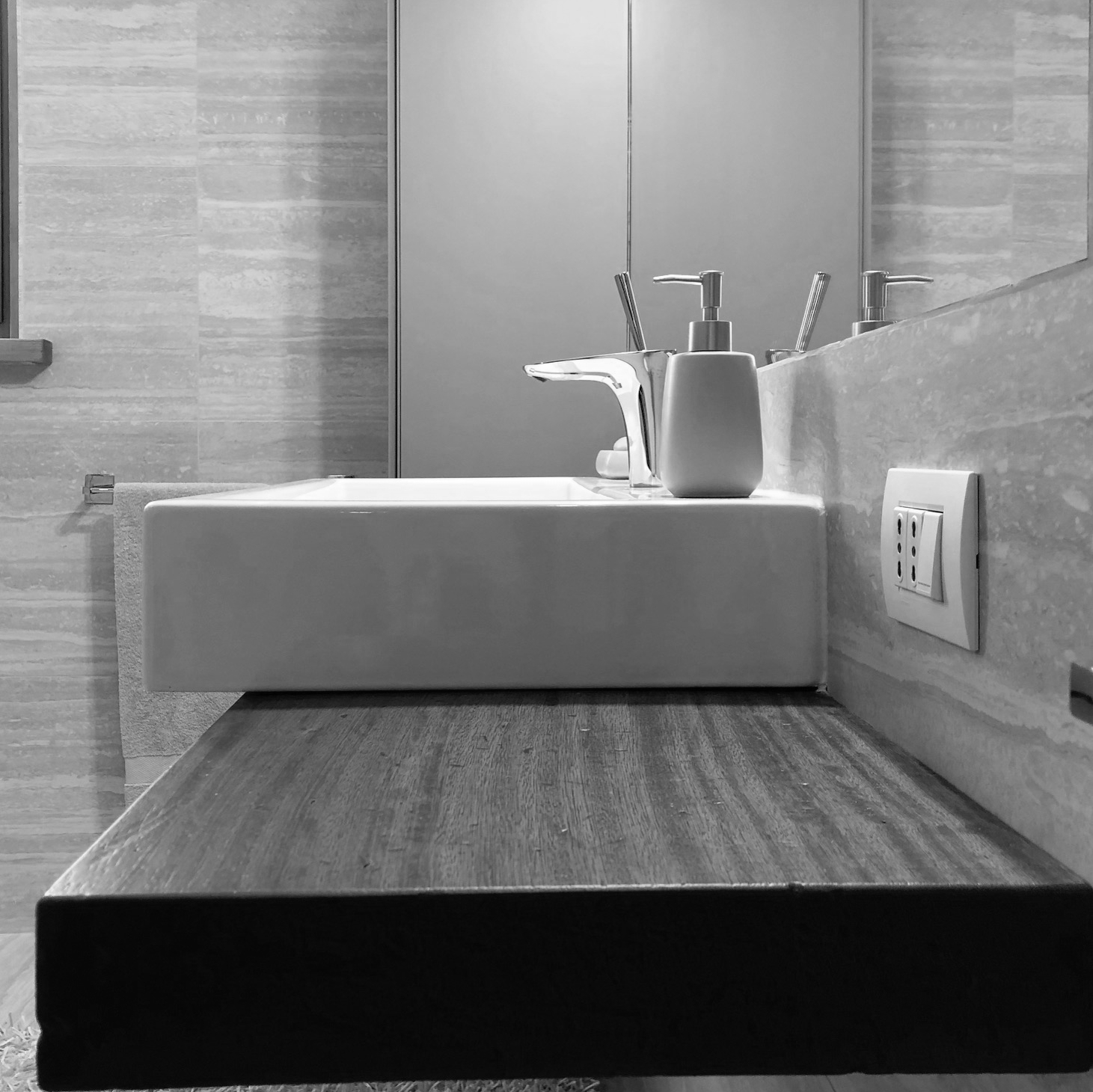 Bagno accessibile e di charme