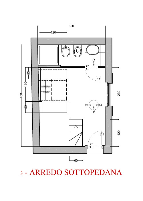 arredo sottopedana