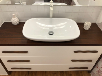 Consolle per lavabo