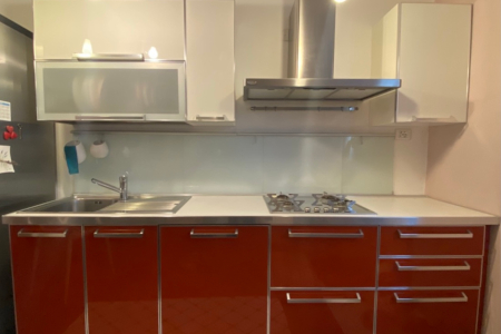 La cucina prima del restauro