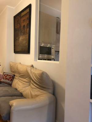 Apertura con vista cucina